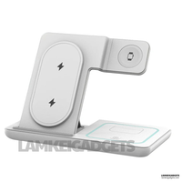 3-in-1 Wireless Charging Dock™ - Fast Charge, Clean Desk, Smart LED