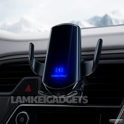 Smart Magnetic Wireless Car Charger™ – Auto Lock, Fast 15W Charging