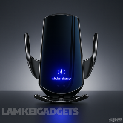 Smart Magnetic Wireless Car Charger™ – Auto Lock, Fast 15W Charging