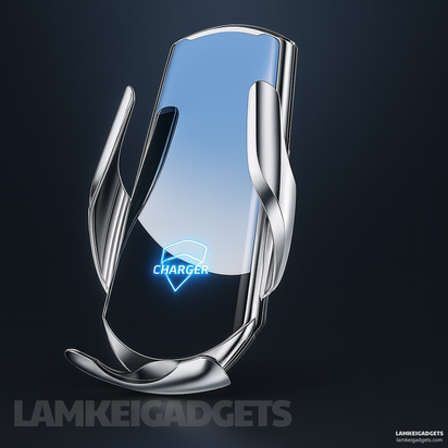 Smart Magnetic Wireless Car Charger™ – Auto Lock, Fast 15W Charging