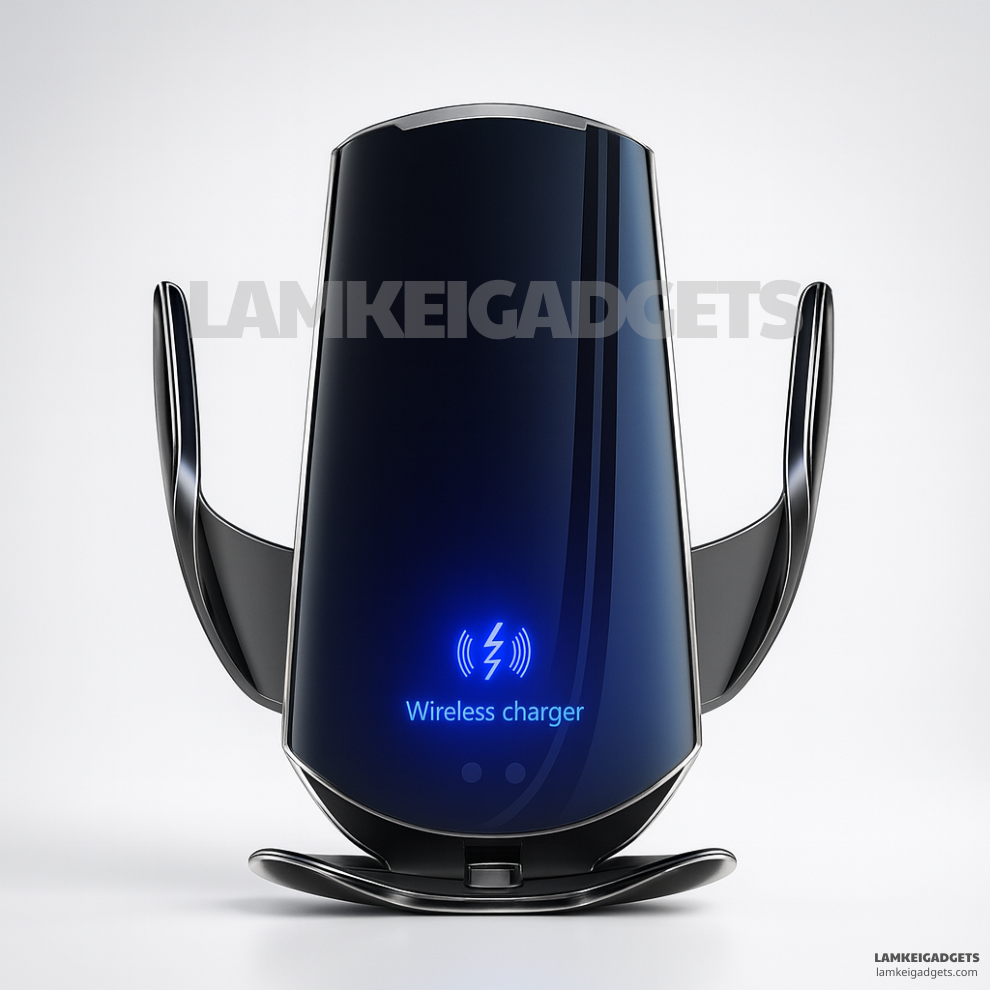 Smart Magnetic Wireless Car Charger™ – Auto Lock, Fast 15W Charging